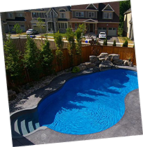 Inground Pool Installation Portfolio Image Gallery